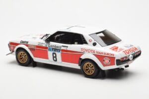 Toyota Celica 2000 GT RA21 #8 H. Mikkola / A. Hertz Lombard RAC Rally 1977 Otto 1:18 OT1044 Resin — bild 5 av 6