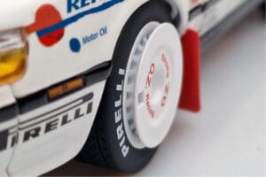 Toyota Celica GT-Four ST165 #2 C. Sainz / L. Moya Winner Rally Monte Carlo 1991 Kyosho 1:18 08961B Metall — bild 8 av 12