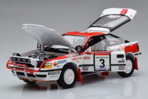 Toyota Celica GT-Four ST165 #3 B. Waldegard / F. Gallagher Winner Safari Rally 1990 Kyosho 1:18 08961A Metall — bild 2 av 12