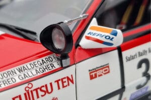 Toyota Celica GT-Four ST165 #3 B. Waldegard / F. Gallagher Winner Safari Rally 1990 Kyosho 1:18 08961A Metall — bild 11 av 12