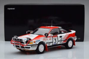 Toyota Celica GT-Four ST165 #3 B. Waldegard / F. Gallagher Winner Safari Rally 1990 Kyosho 1:18 08961A Metall — bild 12 av 12