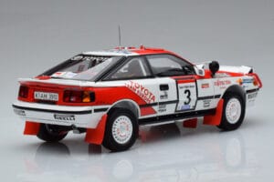 Toyota Celica GT-Four ST165 #3 B. Waldegard / F. Gallagher Winner Safari Rally 1990 Kyosho 1:18 08961A Metall — bild 3 av 12