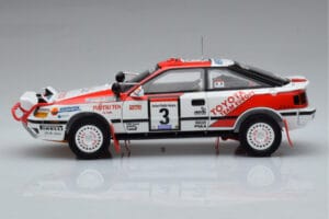 Toyota Celica GT-Four ST165 #3 B. Waldegard / F. Gallagher Winner Safari Rally 1990 Kyosho 1:18 08961A Metall — bild 4 av 12