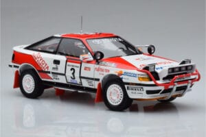 Toyota Celica GT-Four ST165 #3 B. Waldegard / F. Gallagher Winner Safari Rally 1990 Kyosho 1:18 08961A Metall — bild 5 av 12