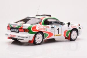 Toyota Celica Turbo 4WD ST185 #1 J. Kankkunen / J. Piironen Safari Rally 1993 IXO 1:18 18RMC150A Metall — bild 2 av 6