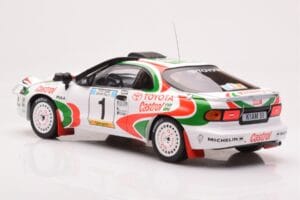 Toyota Celica Turbo 4WD ST185 #1 J. Kankkunen / J. Piironen Safari Rally 1993 IXO 1:18 18RMC150A Metall — bild 5 av 6