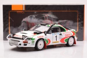Toyota Celica Turbo 4WD ST185 #1 J. Kankkunen / J. Piironen Safari Rally 1993 IXO 1:18 18RMC150A Metall — bild 6 av 6