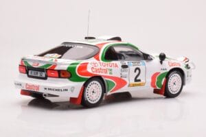 Toyota Celica Turbo 4WD ST185 #2 M. Alén / I. Kivimäki Safari Rally 1993 IXO 1:18 18RMC150B Metall — bild 2 av 6