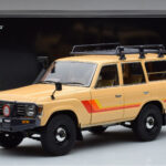 Toyota Land Cruiser 60 Beige Med Tillval Kyosho 1:18 - image 12 of 12
