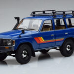 Toyota Land Cruiser 60 Blå Med Tillval Kyosho 1:18