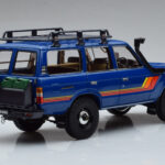 Toyota Land Cruiser 60 Blå Med Tillval Kyosho 1:18 - image 3 of 11