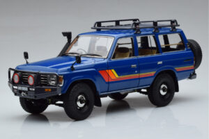 Toyota Land Cruiser 60 Blå Med Tillval Kyosho 1:18