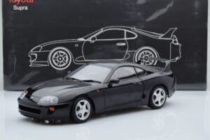Toyota Supra A80 Svart LCD 1:18 LCD18020-BL Metall — bild 7 av 7