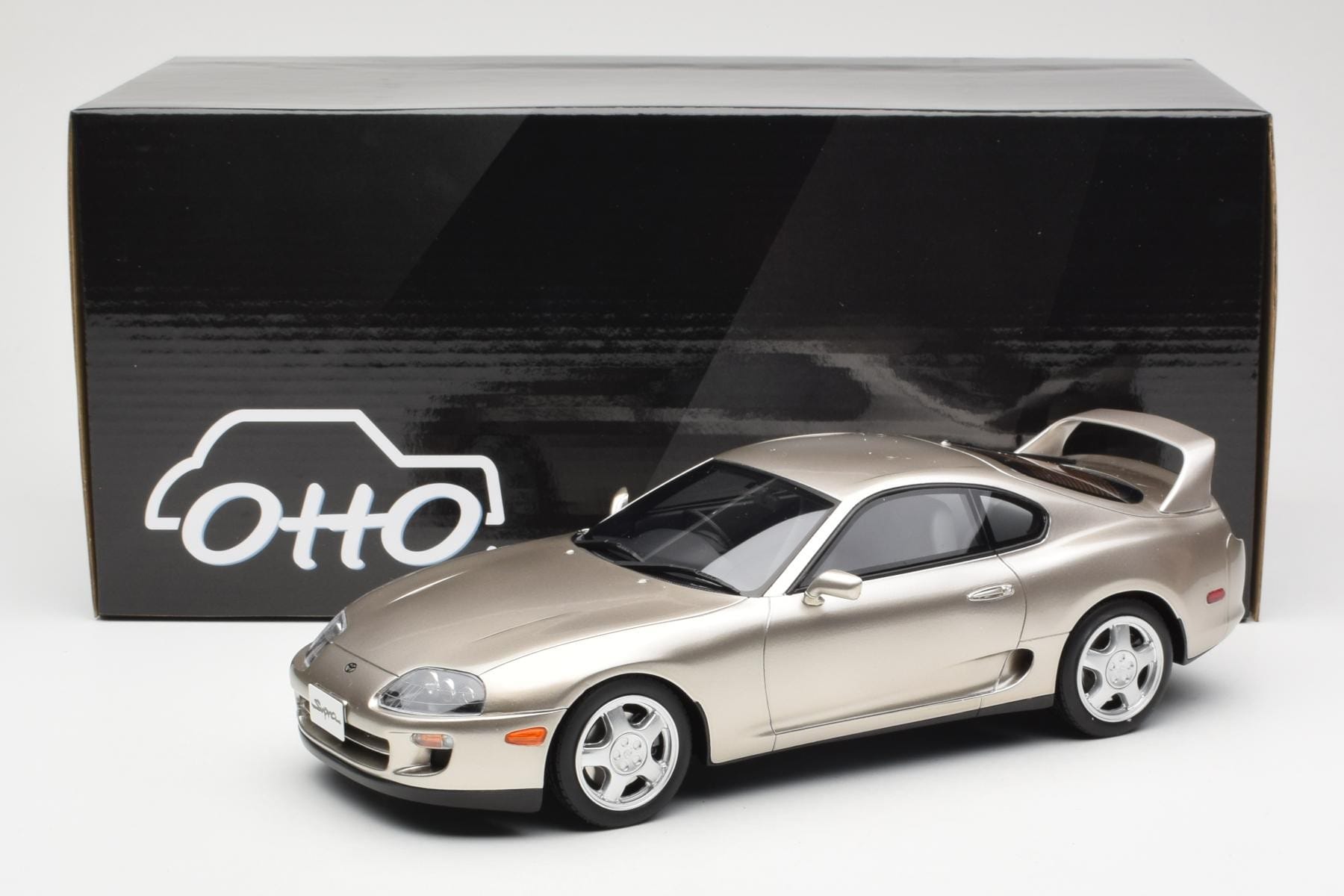 Toyota Supra A80 Silver Otto 1:18 OTM715 Resin — bild 6 av 6