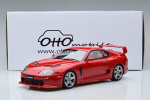 Toyota Supra A80 TRD 3000 GT Röd Otto 1:18 OT879 Resin — bild 6 av 6