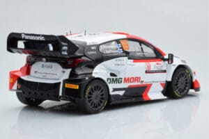 Toyota GR Yaris Rally1 #69 K. Rovanpera / J. Halttunen Rally Croatia 2022 IXO 1:18 18RMC151A Metall — bild 2 av 6