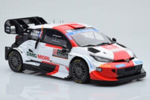 Toyota GR Yaris Rally1 #1 S. Ogier / B. Veillas Rally Monte Carlo 2022 IXO 1:18 18RMC151B Metall — bild 4 av 6