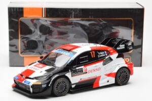 Toyota GR Yaris Rally1 #17 S. Ogier / B. Veillas Rally Monte Carlo 2023 IXO 1:18 18RMC152A Metall — bild 6 av 6
