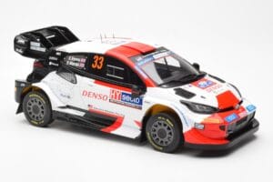 Toyota GR Yaris Rally1 #33 E. Evans / S. Martin Rally Finland 2023 IXO 1:18 18RMC174A Metall — bild 4 av 6