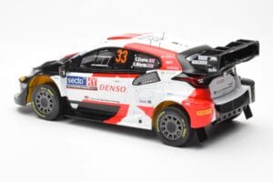 Toyota GR Yaris Rally1 #33 E. Evans / S. Martin Rally Finland 2023 IXO 1:18 18RMC174A Metall — bild 5 av 6
