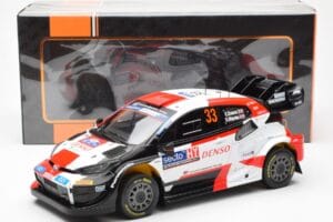 Toyota GR Yaris Rally1 #33 E. Evans / S. Martin Rally Finland 2023 IXO 1:18 18RMC174A Metall — bild 6 av 6