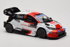 Toyota GR Yaris Rally1 #69 K. Rovanpera / J. Halttunen Rally Monte Carlo World Champion 2023 IXO 1:18 18RMC152B Metall — bild 4 av 6