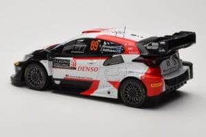 Toyota GR Yaris Rally1 #69 K. Rovanpera / J. Halttunen Rally Monte Carlo World Champion 2023 IXO 1:18 18RMC152B Metall — bild 5 av 6