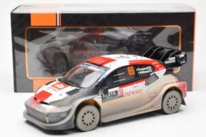 Toyota GR Yaris Rally1 #69 K. Rovanpera / J. Halttunen Safari Rally Kenya 2023 Dirty Version IXO 1:18 18RMC173B Metall — bild 6 av 6