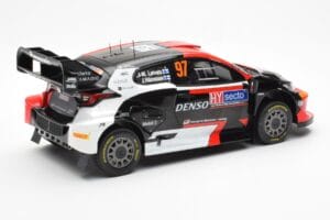 Toyota GR Yaris Rally1 #97 J-M. Latvala / J. Hanninen Rally Finland 2023 IXO 1:18 18RMC174B Metall — bild 2 av 6