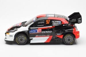Toyota GR Yaris Rally1 #97 J-M. Latvala / J. Hanninen Rally Finland 2023 IXO 1:18 18RMC174B Metall — bild 3 av 6