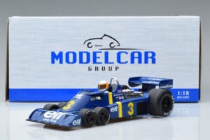 Tyrrell P34 Elf #3 J. Scheckter Winner Sweden GP 1976 MCG 1:18 MCG18614F Metall — bild 6 av 6