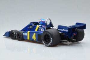 Tyrrell P34 Elf #4 P. Depailler Sweden GP 1976 MCG 1:18 MCG18615F Metall — bild 5 av 6