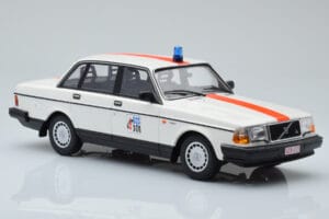 Volvo 240 GL Polis Belgien Minichamps 1:18 155171492 Metall — bild 4 av 6