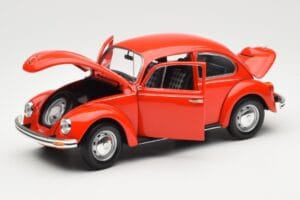 Volkswagen Beetle 1200 Röd Minichamps 1:18 150057100 Metall — bild 2 av 8
