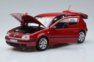 Volkswagen Golf Mk4 Röd Norev 1:18 188573 Metall — bild 2 av 7