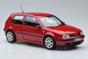 Volkswagen Golf Mk4 Röd Norev 1:18 188573 Metall — bild 5 av 7