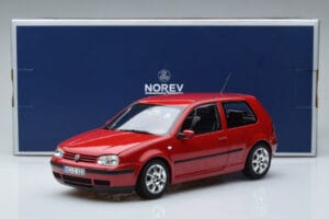 Volkswagen Golf Mk4 Röd Norev 1:18 188573 Metall — bild 7 av 7
