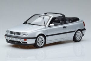 Volkswagen Golf Mk3 Cabriolet Silver Norev 1:18 188468 Metall
