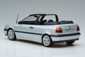 Volkswagen Golf Mk3 Cabriolet Silver Norev 1:18 188468 Metall — bild 5 av 6