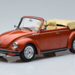 Volkswagen Beetle 1303 Cabriolet Orange Norev 1:18