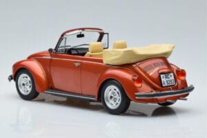 Volkswagen Beetle 1303 Cabriolet Orange Norev 1:18 188526 Metall — bild 5 av 6