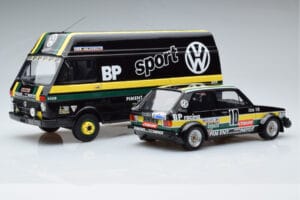 Volkswagen LT35 + Golf 1 GTI Group 2 Black Otto 1:18 OT353 Resin — bild 2 av 6