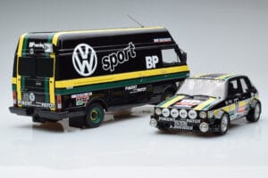 Volkswagen LT35 + Golf 1 GTI Group 2 Black Otto 1:18 OT353 Resin — bild 4 av 6