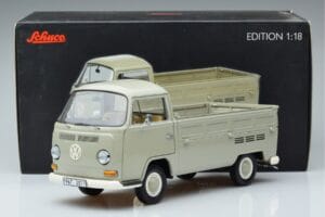 Volkswagen T2a Pickup 50-årsjubileumsutgåva Schuco 1:18 450019800 Metall — bild 7 av 7
