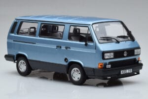 Volkswagen T3 Multivan Blå Norev 1:18 188544 Metall — bild 4 av 6