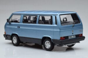 Volkswagen T3 Multivan Blå Norev 1:18 188544 Metall — bild 5 av 6