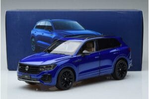 Volkswagen Touareg CR Blå FAW 1:18 LTC761021BLU Metall — bild 7 av 7