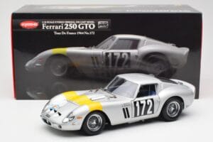 Ferrari 250 GTO #172 Tour de France Automobile 1964 Kyosho 1:18 08434C Metall — bild 8 av 8