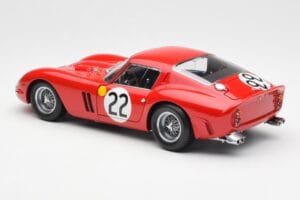 Ferrari 250 GTO #22 24 Hours of Le Mans 1962 Kyosho 1:18 08432B Metall — bild 7 av 8