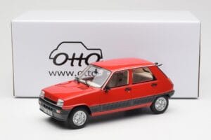 Renault 5 GTL Röd Otto 1:18 OT1147 Resin — bild 6 av 6